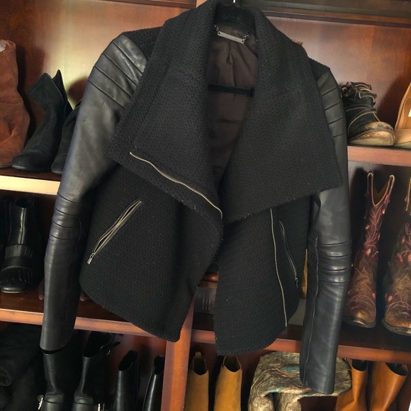 Diane Von Furstenberg Jackets & Blazers - DVF Leather Jacket